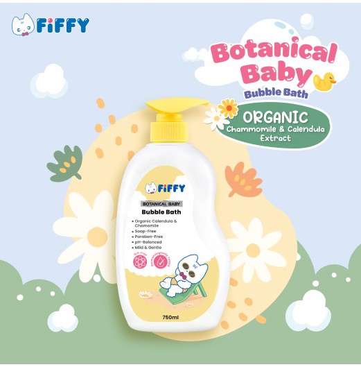 SHOP ALL - FIFFY BOTANICAL BABY BUBBLE BATH 750ML