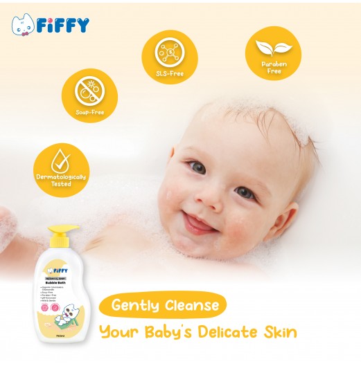 SHOP ALL - FIFFY BOTANICAL BABY BUBBLE BATH 750ML