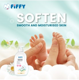 FIFFY BOTANICAL BABY BUBBLE BATH 750ML