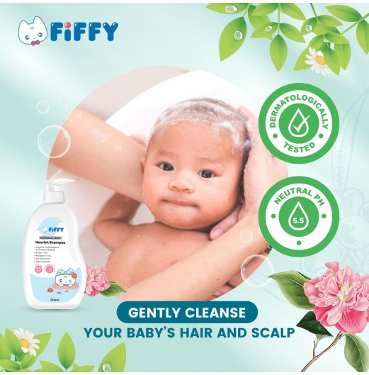 SHOP ALL - FIFFY BOTANICAL BABY NOURISH SHAMPOO 750ML