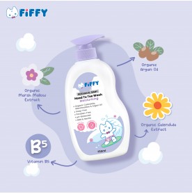 FIFFY MOISTURIZING BOTANICAL BABY HEAD TO TOE WASH (750ML BOTTLE / 600ML REFILL) -2524/98-14-007/FO23002
