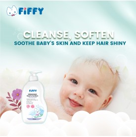 FIFFY BOTANICAL BABY HEAD TO TOE WASH (MOISTURIZING) 750ML