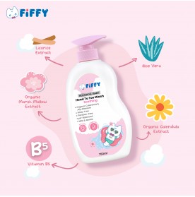 FIFFY SOOTHING BOTANICAL BABY HEAD TO TOE WASH (750ML BOTTLE / 600ML REFILL) -2527/98-14-008/FO23003