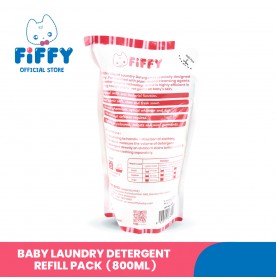 FIFFY BABY ENZYME LAUNDRY DETERGENT REFILL PACK 800ml (2536)