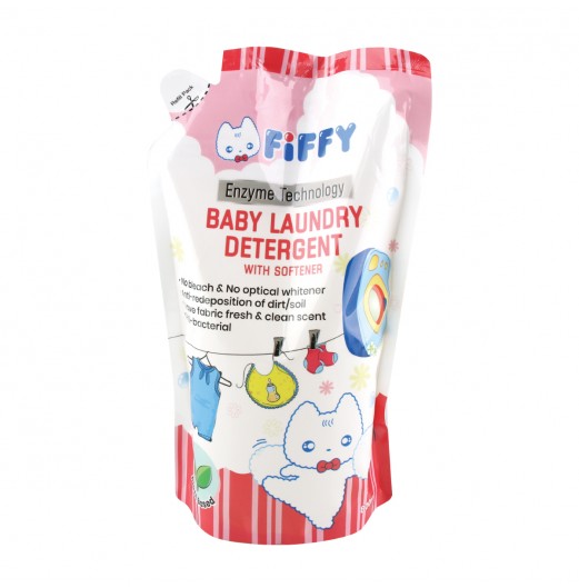 Laundry Detergents - FIFFY BABY ENZYME LAUNDRY DETERGENT REFILL PACK 800ml