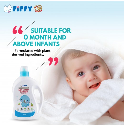 FIFFY MITES & BED BUGS CONTROL BABY LAUNDRY DETERGENT 2L (2550)