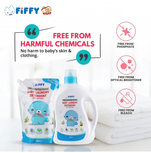FIFFY MITES & BED BUGS CONTROL BABY LAUNDRY DETERGENT 2L (2550)