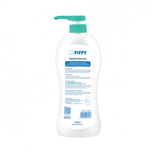 FIFFY LIQUID CLEANSER APPLE MELON 400ML (2554)