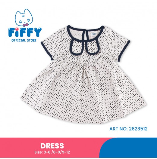 FIFFY DAINTY DOTTED DRESS