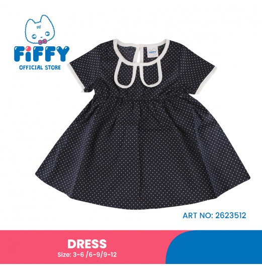 FIFFY DAINTY DOTTED DRESS