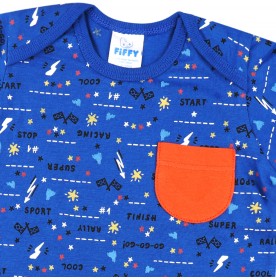FIFFY SUPER GOAL SHORT SLEEVE + LONG PANT BOY SUIT