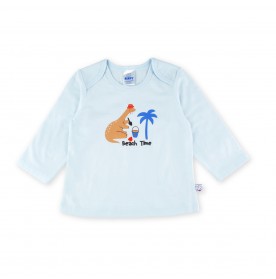 FIFFY DINO BEACH TIME LONG SLEEVE + LONG PANT BOY SUIT