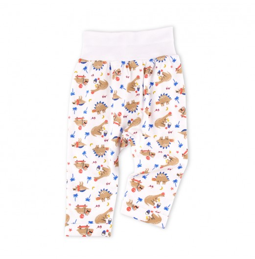 FIFFY DINO BEACH TIME LONG SLEEVE + LONG PANT BOY SUIT