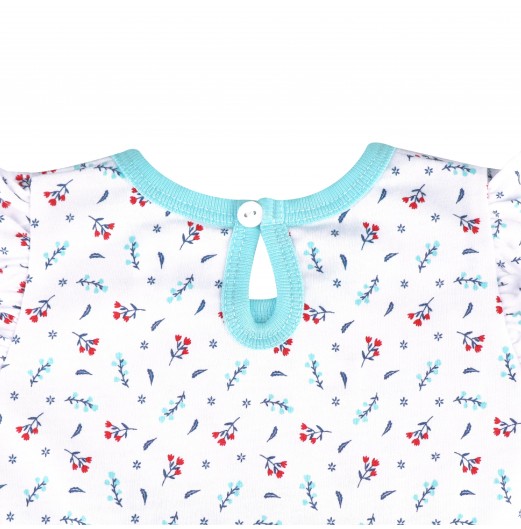 FIFFY GRACEFUL FLOWER DRESS SUIT