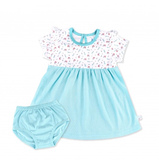 FIFFY GRACEFUL FLOWER DRESS SUIT