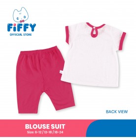 FIFFY FLOWER POT BLOUSE SUIT