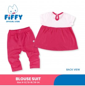 FIFFY FLOWER LOVE BLOUSE SUIT