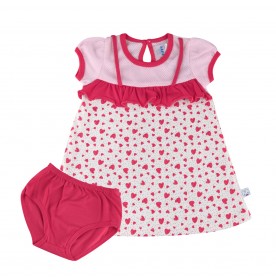 FIFFY LOVELY HEART DRESS SUIT