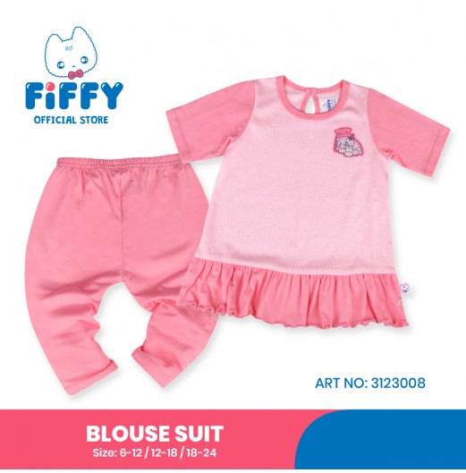 FIFFY RAINBOW GAME BLOUSE SUIT