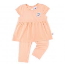 FIFFY HELLO BUBBLE TEA BLOUSE SUIT (3123023)