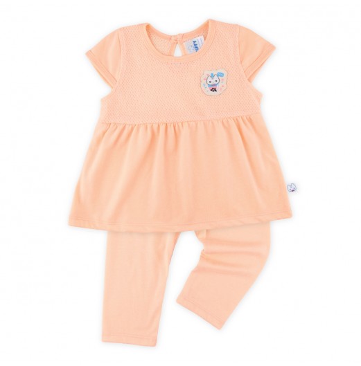 FIFFY HELLO BUBBLE TEA BLOUSE SUIT (3123023)