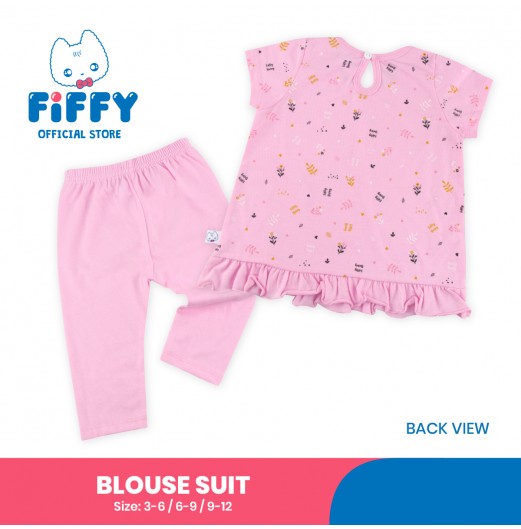 FIFFY FLOWER STORY BLOUSE SUIT (3123202)