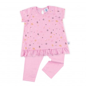 FIFFY FLOWER STORY BLOUSE SUIT (3123202)