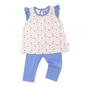 FIFFY FLOWER DAY BLOUSE SUIT