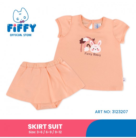 FIFFY CHARMING BUNNY SKIRT SUIT