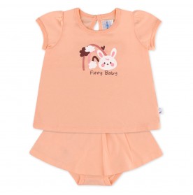 FIFFY CHARMING BUNNY SKIRT SUIT
