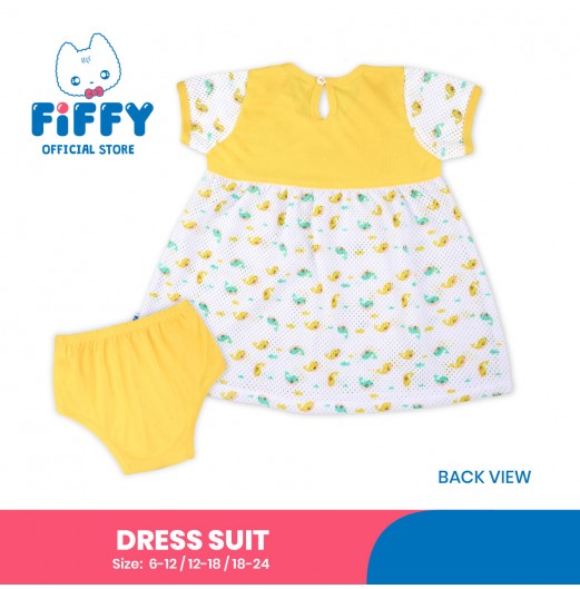 FIFFY BAJU BAYI WIGGLY WHALES DRESS SUIT (3125203)