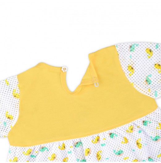 FIFFY BAJU BAYI WIGGLY WHALES DRESS SUIT (3125203)