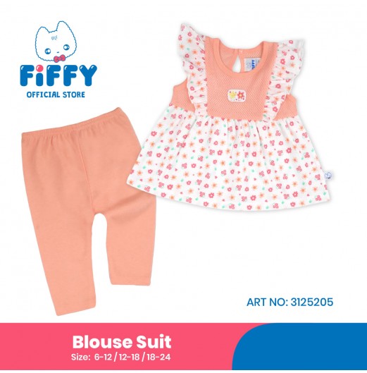 FIFFY BAJU BAYI BLOSSOM BREEZE BLOUSE SUIT (3125205)