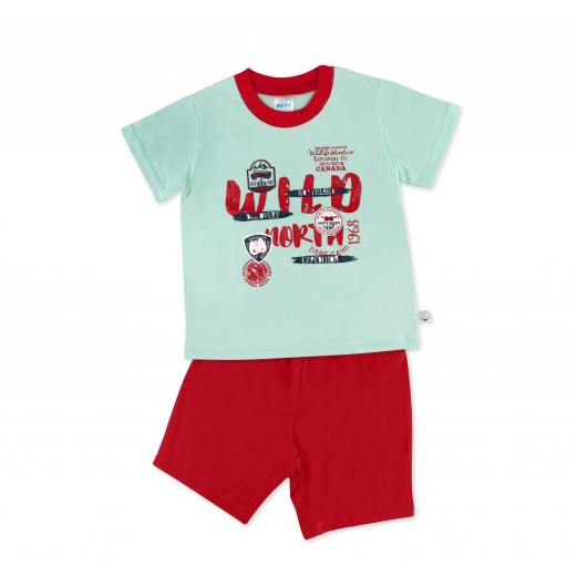 FIFFY DISCOVERY WILD LIFE T-SHIRT SUIT