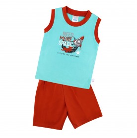 FIFFY WITH ROCKET TANK TOP SUIT