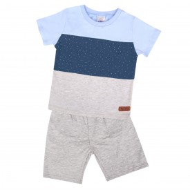 FIFFY SHINY DOTS T-SHIRT SUIT