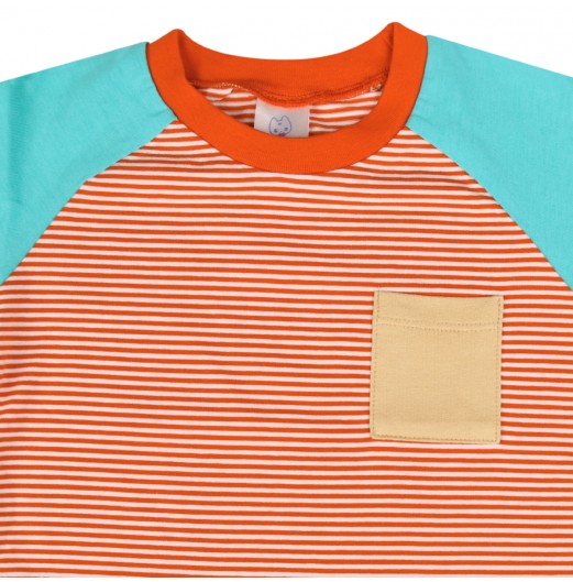 FIFFY SUNRISE STRIPE T-SHIRT SUIT