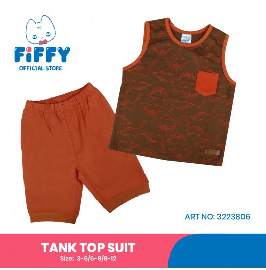 FIFFY JURASSIC JOY TANK TOP SUIT