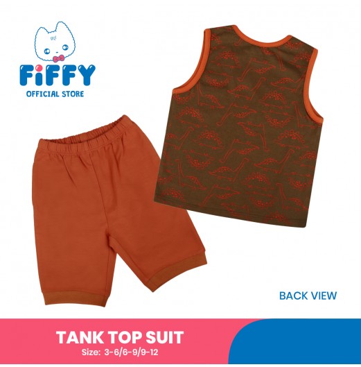 FIFFY JURASSIC JOY TANK TOP SUIT