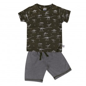 FIFFY DINO FOSSIL T-SHIRT SUIT