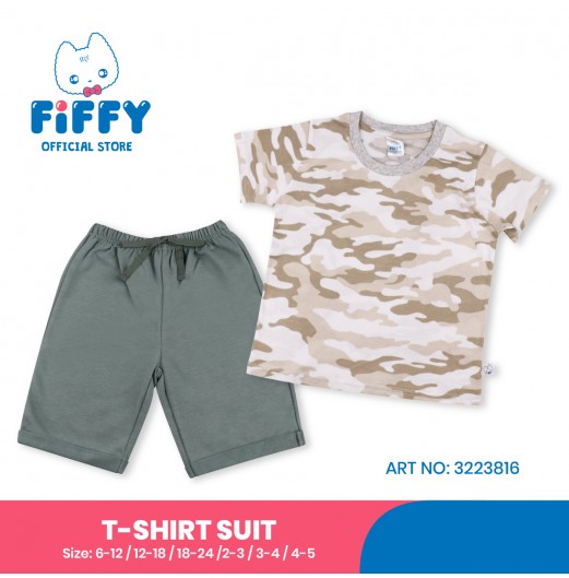 FIFFY CAMO CHILL T-SHIRT SUIT