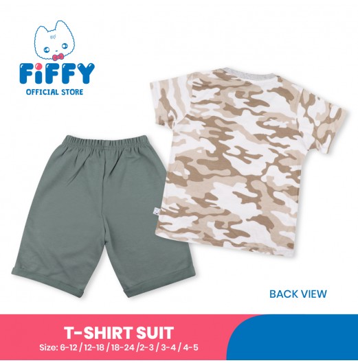 FIFFY CAMO CHILL T-SHIRT SUIT