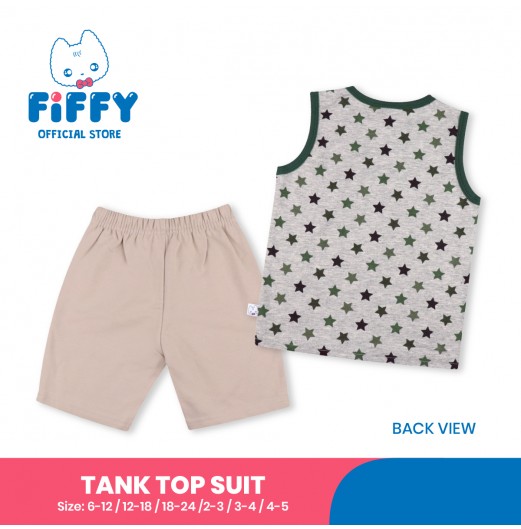 FIFFY GALACTIC STAR TANK TOP SUIT