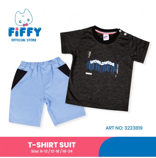 FIFFY WORLDWIDE T-SHIRT SUIT