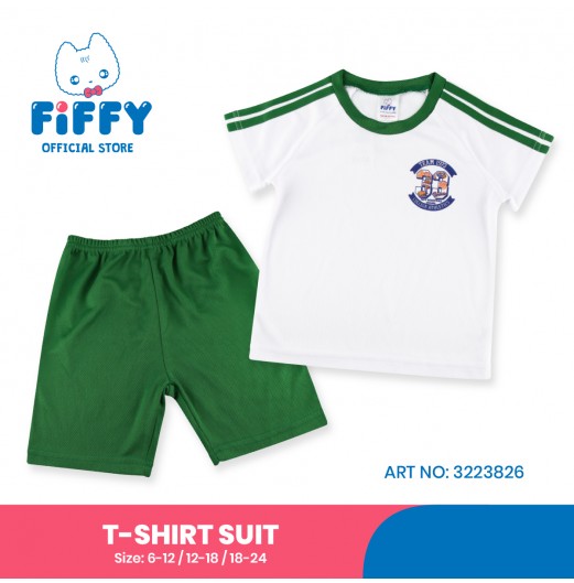 FIFFY ACTIVE SPIRIT T-SHIRT SUIT