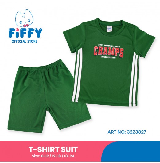 FIFFY LITTLE CHAMPION T-SHIRT SUIT