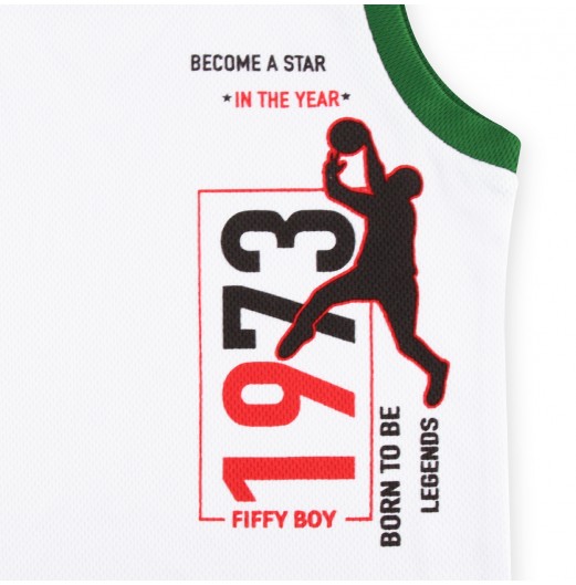 FIFFY BASKETBALL STAR TANK TOP SUIT
