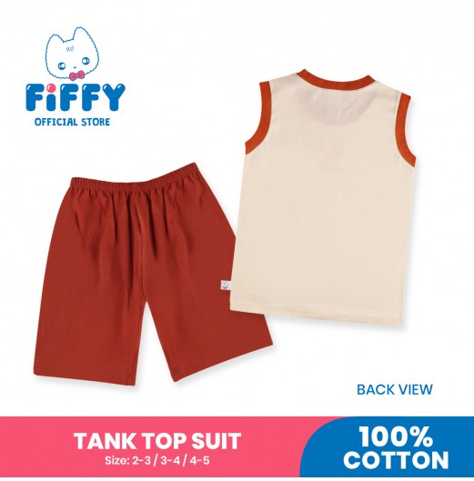 FIFFY WILD BEACH TANK TOP SUIT