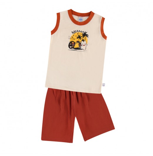 FIFFY WILD BEACH TANK TOP SUIT