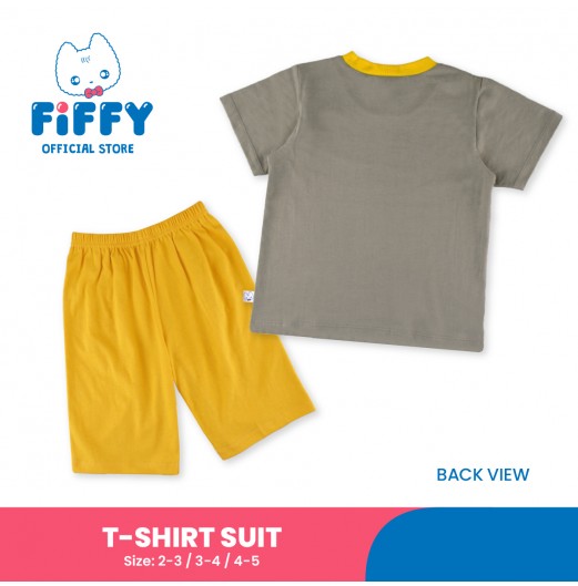 FIFFY DINOSAURS IN SPACE T-SHIRT SUIT